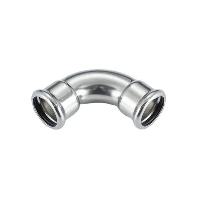 Good price 316L 304L 304M ملف تعبئة أنابيب الصلب المقاوم للصدأ 45 درجة الكوع DVGW W534 الانترنت